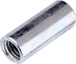 E-NORMpro Verbindungsmuffe rund M6x20x10 Stahl 4.8, galvanisch verzinkt, Packung mit 200 Stück - bei HUG Technik ✭ E-NORMpro Verbindungsmuffe rund M6x20x10 Stahl 4.8, galvanisch verzinkt, Packung mit 200 Stück - bei HUG Technik ✭