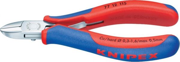 KNIPEX® Seitenschneider Elektronik Rundkopf mit Fase 115 mm - bekommst Du bei ★ HUG Technik ✓ KNIPEX® Seitenschneider Elektronik Rundkopf mit Fase 115 mm - bekommst Du bei ★ HUG Technik ✓