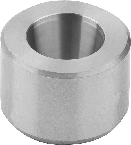 Buchse gehärtet Gr.1 D1=8 Edelstahl, konisch, D=5 - K0736.91005 - gibt’s bei ☆ HUG Technik ✓