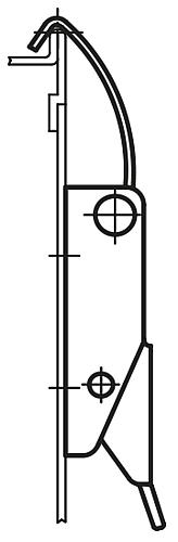 Anwendungsbild Spannverschluss, Form: A Edelstahl, mit Federbügel - K0043.1430702 - bei HUG Technik ✭
