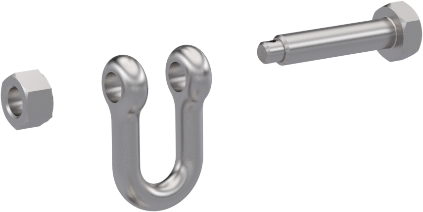 Zubehör SHACKLE WITH SAFTY LOCK.