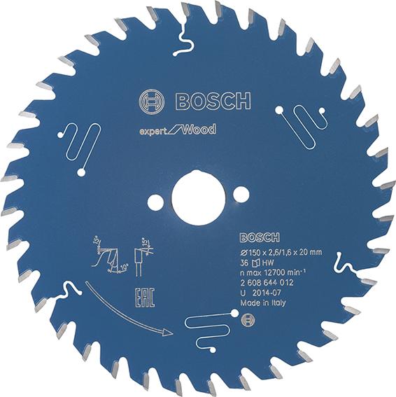 Bosch Kreissägeblatt HW Expert 150x20x2,6 36T - erhältlich bei ♡ HUG Technik ✓ Bosch Kreissägeblatt HW Expert 150x20x2,6 36T - erhältlich bei ♡ HUG Technik ✓