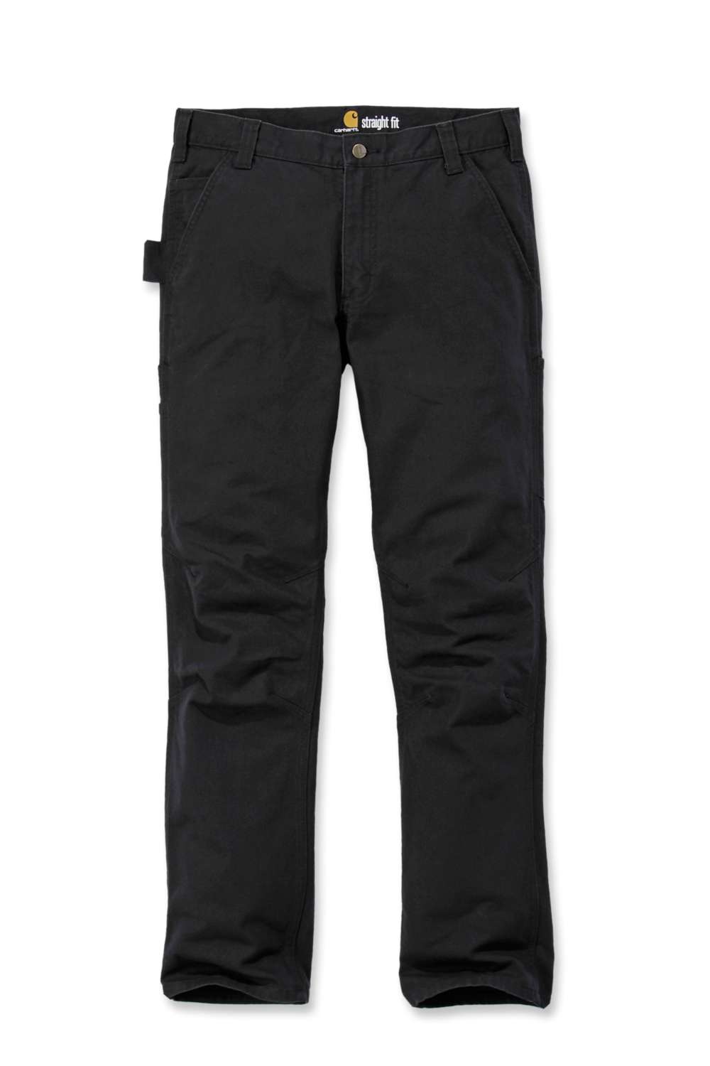 carhartt® Herren Stretch Latzhose, gerade, STRETCH DUCK DUNGAREE, black - direkt bei HUG Technik ✓