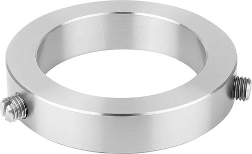 Stellring, Form:A Edelstahl, DIN705 100X140, B=25 - K0406.110002 - direkt von HUG Technik ✓