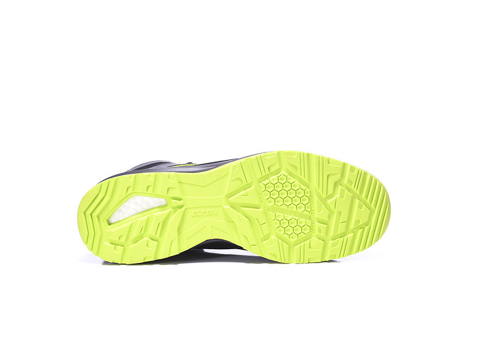 ELTEN® Sicherheitsstiefel, LOAN XXSports Pro black-lime Mid ESD S3, 768151 - bei HUG Technik ☆