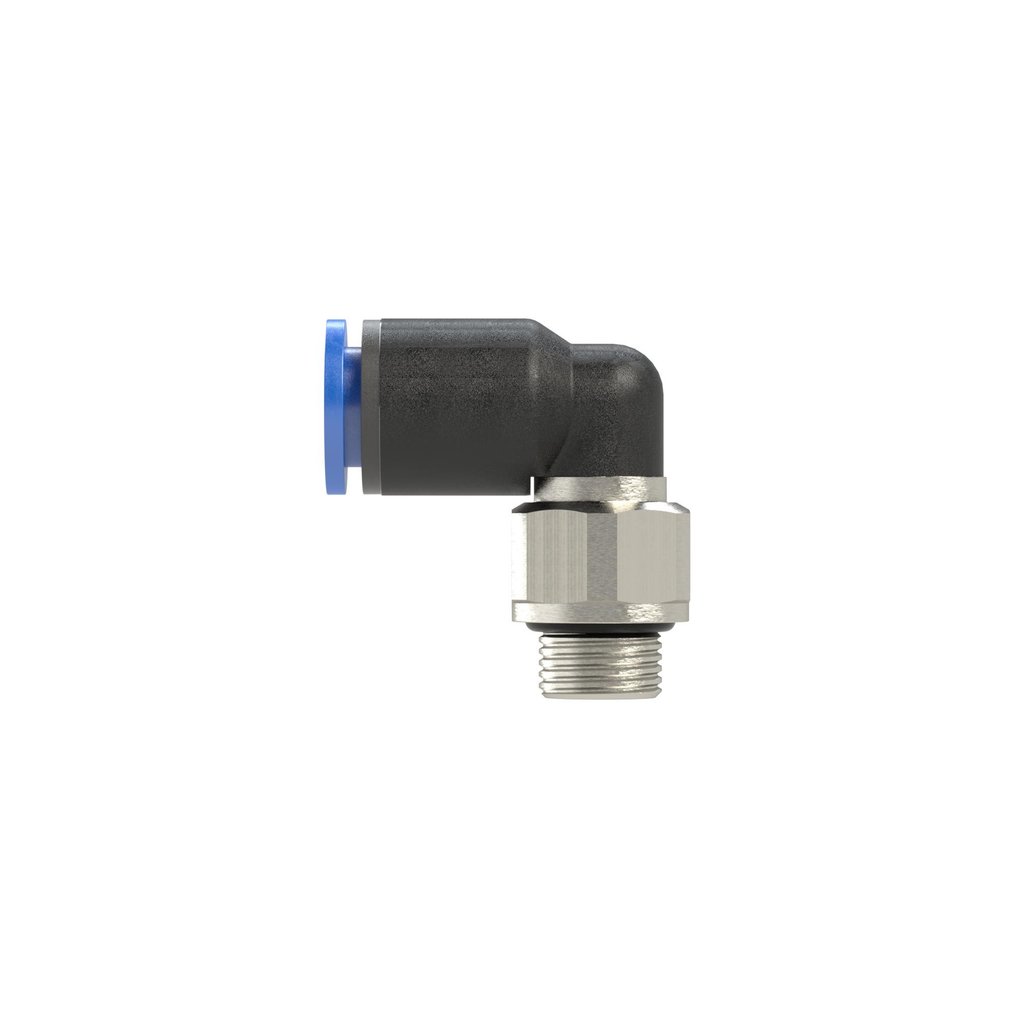L-Steckverschraubung »Blaue Serie«, drehbar, G 1/2 außen, Ø 10 mm - bei HUG Technik ✭