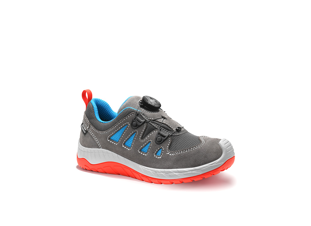 ELTEN® Halbschuh MADDOX Kids BOA® grey-red Low