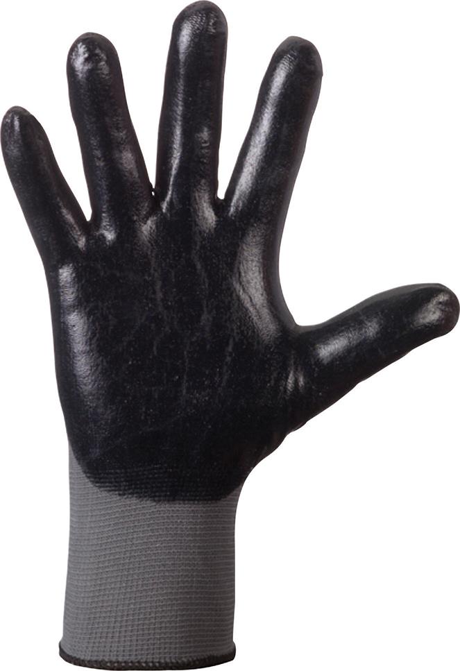 STRONGHAND® Feinstrickhandschuh Datong, Nitril, grau - direkt bei HUG Technik ✓