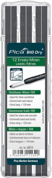 Pica Ersatzminenset Steinhauer Minen Graphit 10H - bei HUG Technik ♡ Pica Ersatzminenset Steinhauer Minen Graphit 10H - bei HUG Technik ♡