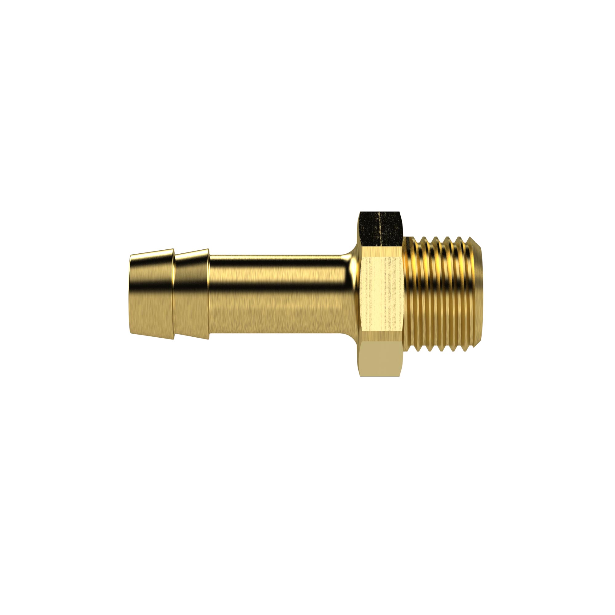 Einschraubschlauchtülle, G 2, für Schlauch LW 50 mm, SW 70, Messing - erhältlich bei ♡ HUG Technik ✓