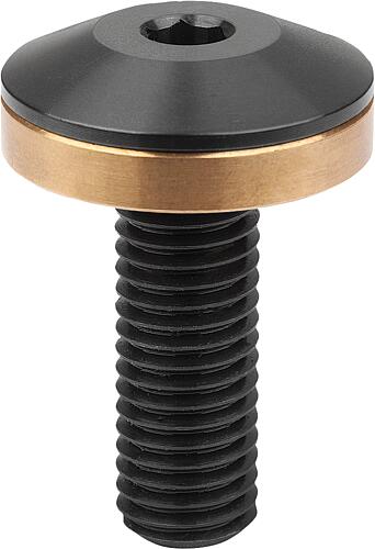 Spannschraube, Form:A Standard Stahl, Komp:Messing - K2069.1