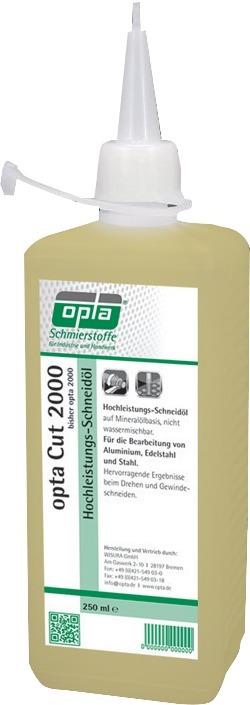 opta® Hochleistungs-Schneidöl CUT 2000 - bei HUG Technik ☆