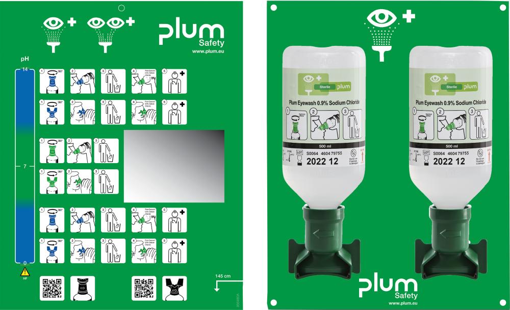 Plum Augenspülstation »4694« mit 2 x 500 ml - bei HUG Technik ♡ Plum Augenspülstation »4694« mit 2 x 500 ml - bei HUG Technik ♡