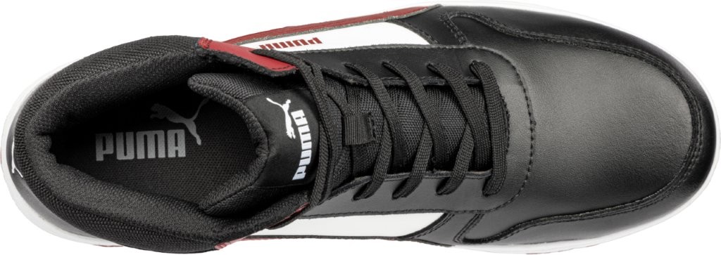 Albatros FRONTCOURT BLK/WHT/RED Sicherheitsstiefel oben.