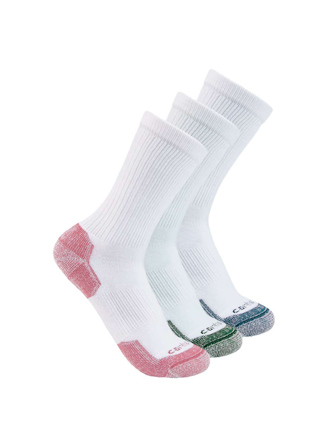 carhartt® Socken »Midweight Cotton Blend Crew Sock 3 Pair« in white.