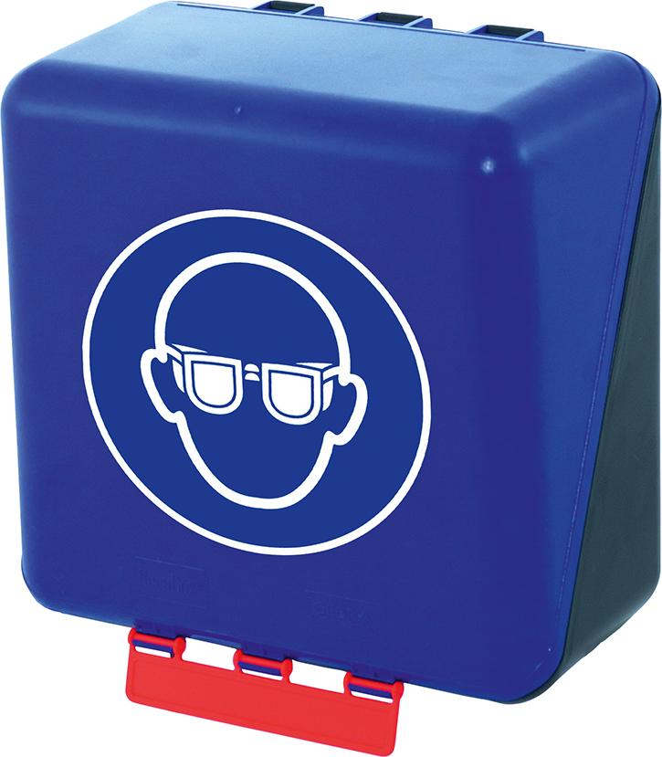 Aufbewarungsbox SECU Box® für Augenschutz, blau - bei HUG Technik ✭