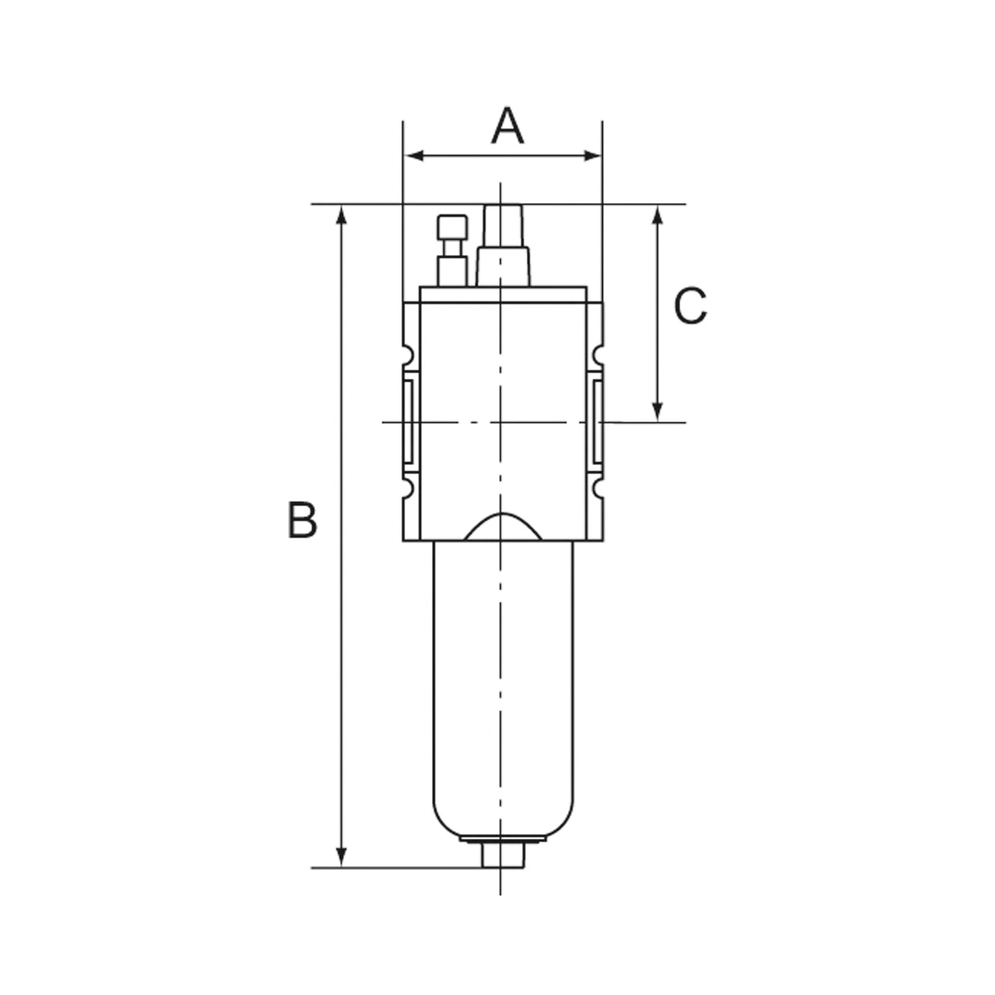 Nebelöler »FUTURA-mini« mit Metallbehälter, BG 0, G 1/4 - bei HUG Technik ✭
