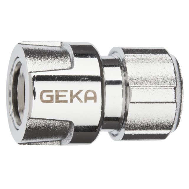 GEKA® plus-Schlauchstück "Stecksystem" 1/2" - 13mm MS Cr mit Spannmutter - bei HUG Technik ✭ GEKA® plus-Schlauchstück "Stecksystem" 1/2" - 13mm MS Cr mit Spannmutter - bei HUG Technik ✭