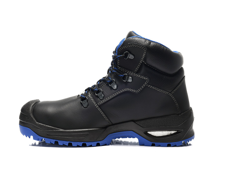 ELTEN® Sicherheitsschnürstiefel, LEONARDO XXSG black-blue Mid ESD S3, 768711 - bei HUG Technik ✓