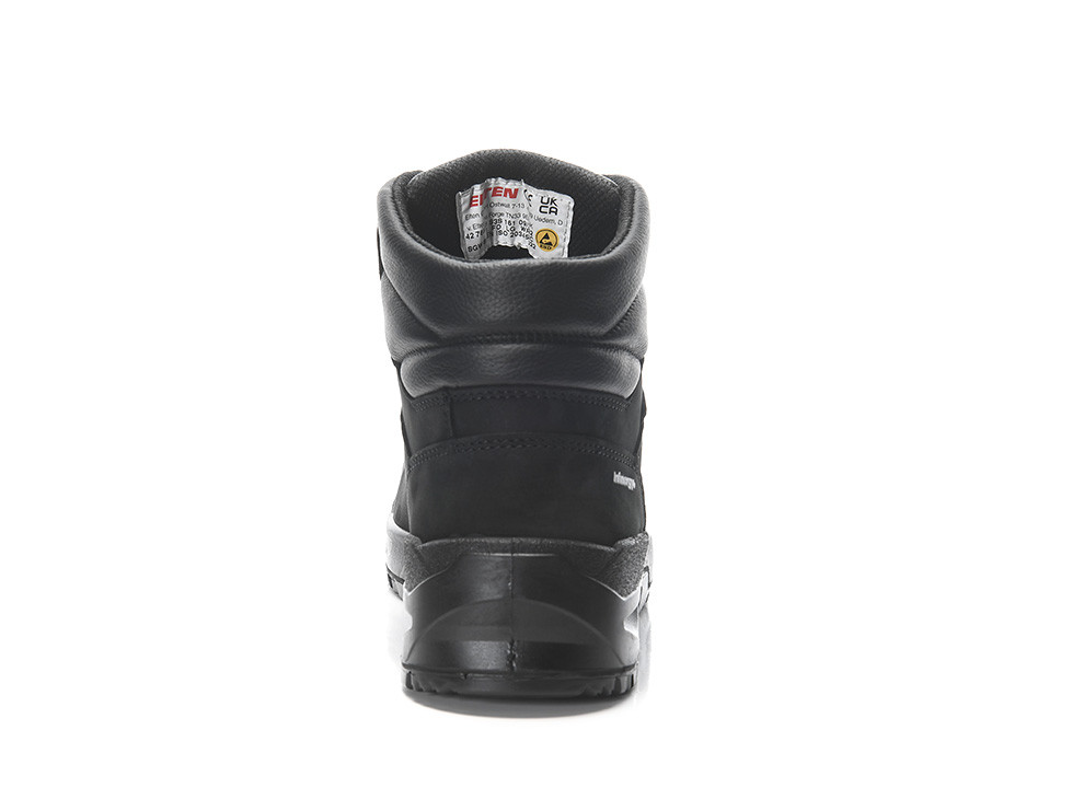ELTEN® Sicherheitsstiefel PAOLO XXSG GTX black Mid ESD S3S WR CI - hinten