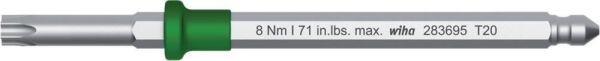 Wiha® Wechselklinge 283695 0,6 N·m für TORX® T6x75mm - bei HUG Technik ✭