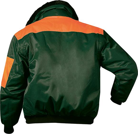 norway protection® Pilotenjacke Rotdorn, grün-orange - gibt’s bei HUG Technik ✓