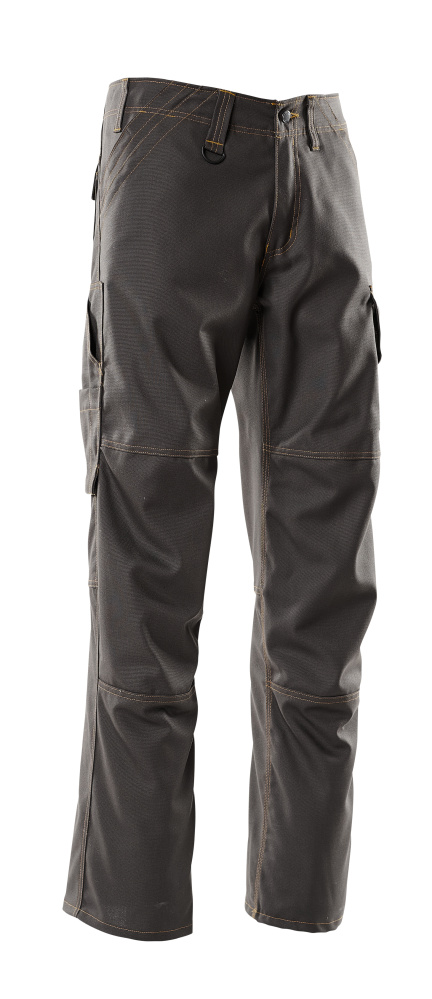 MASCOT® YOUNG Hose mit Schenkeltaschen »Faro« Gr. 82/C42, schwarz - erhältlich bei ♡ HUG Technik ✓
