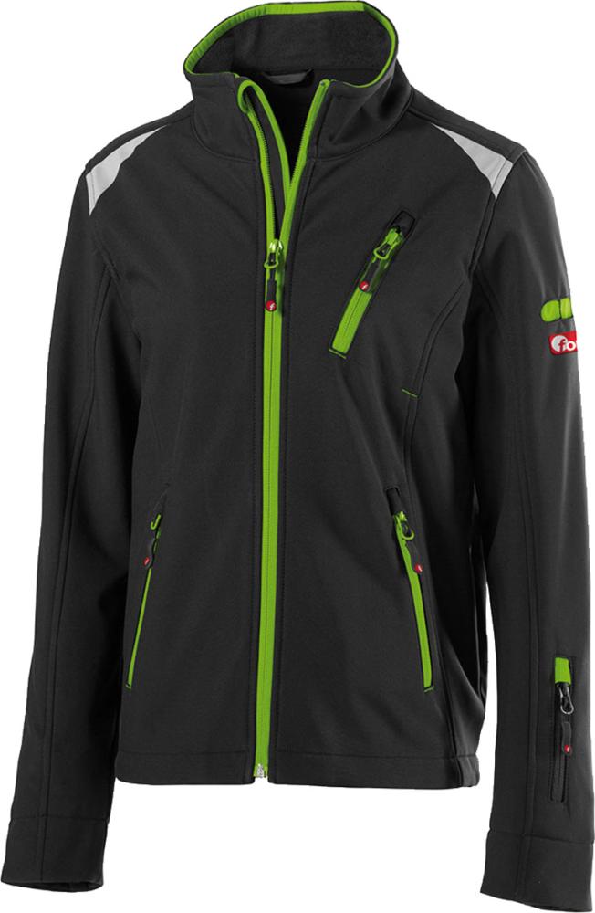 FORTIS Kids Jacke 24, schwarz-limegreen - bei HUG Technik ☆