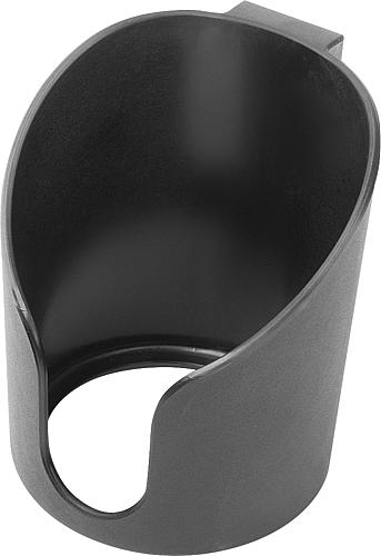 Becherhalter, offen, L=106, B=33, H=118, D=100, Polyamid schwarz - K1632.00 - direkt bei HUG Technik ✓