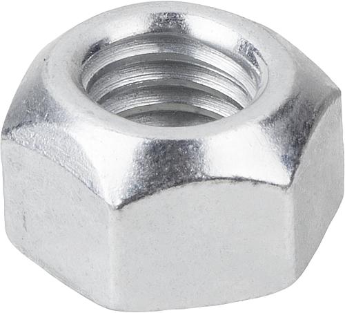 Sechskantmutter mit Klemmstück DIN980 M08, SW=13, Form:V, Stahl 10 galvanisch verzinkt - K1146.308 - direkt bei HUG Technik ✓