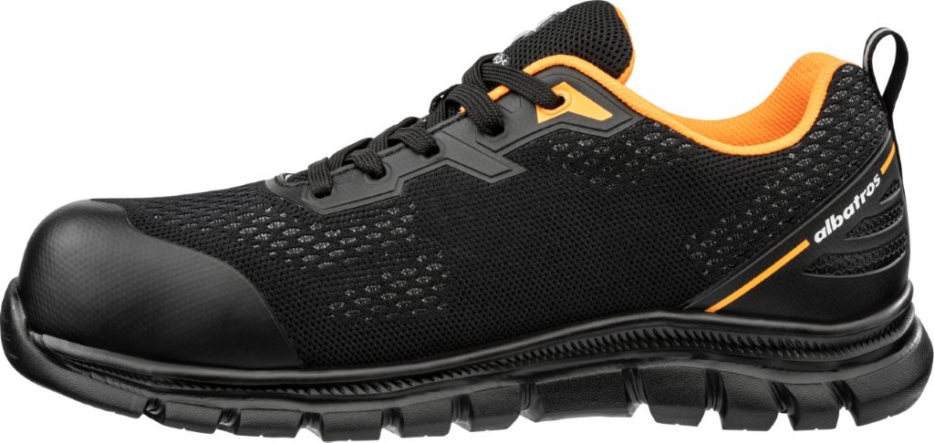 Albatros LEVITATE ORANGE Sicherheitshalbschuh links.