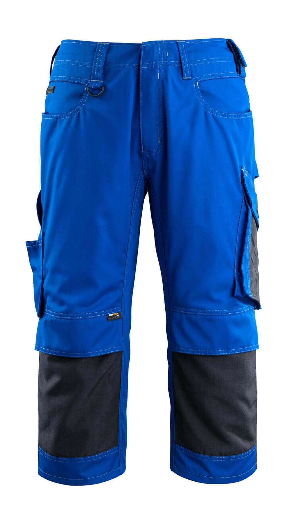 MASCOT® UNIQUE Dreiviertel-Hose mit Knietaschen »Altona« Gr. C44, kornblau/schwarzblau - bekommst Du bei HUG Technik ♡