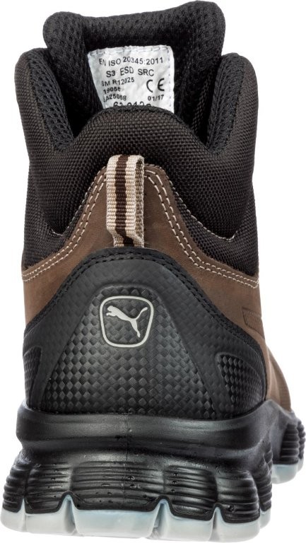 Albatros CONDOR BROWN Sicherheitsstiefel hinten.