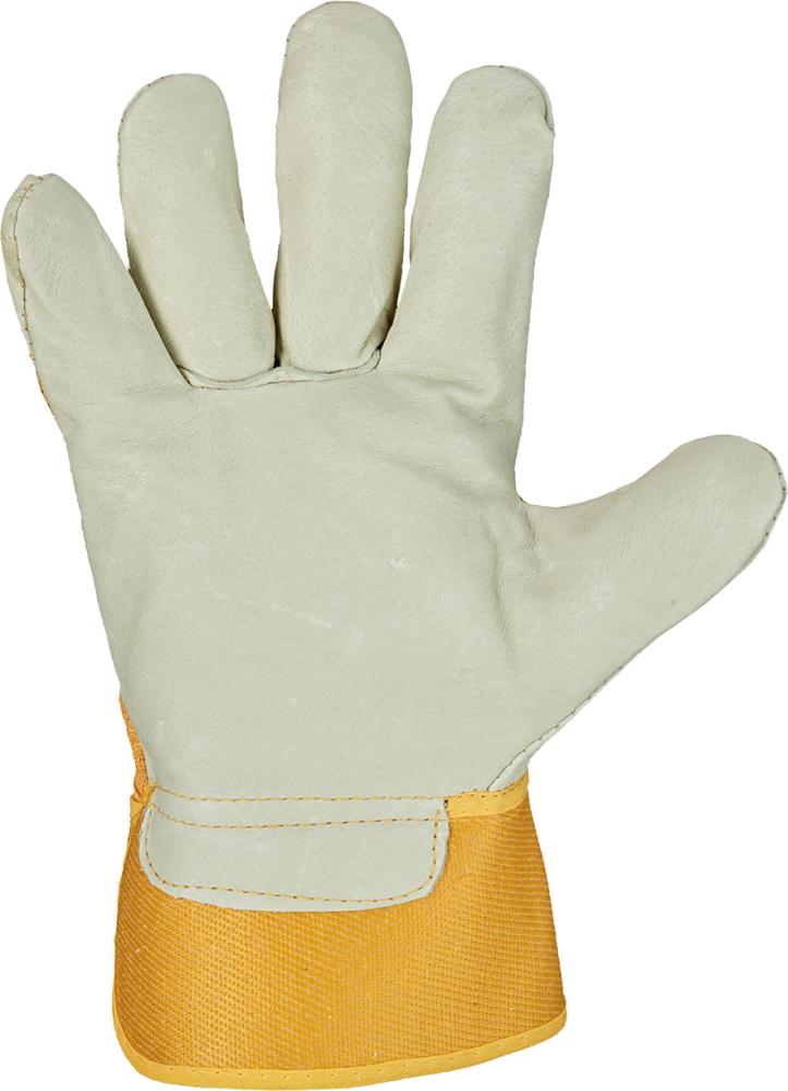 STRONGHAND® Handschuh Elephant, Schweinsleder, gelb, Gr. 10 - kommt direkt von HUG Technik 😊