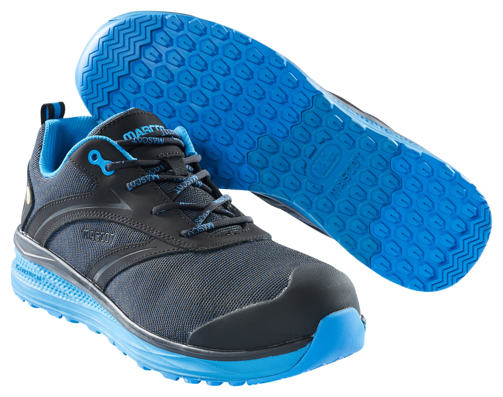 MASCOT® FOOTWEAR CARBON Sicherheitsschuhe S1P Gr. 10/36, schwarz/kornblau - jetzt neu bei HUG Technik ♡