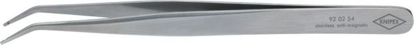 KNIPEX® Bestückungspinzette rostfrei SMD abgewinkelt 120 mm 0,6mm - gibt’s bei ☆ HUG Technik ✓