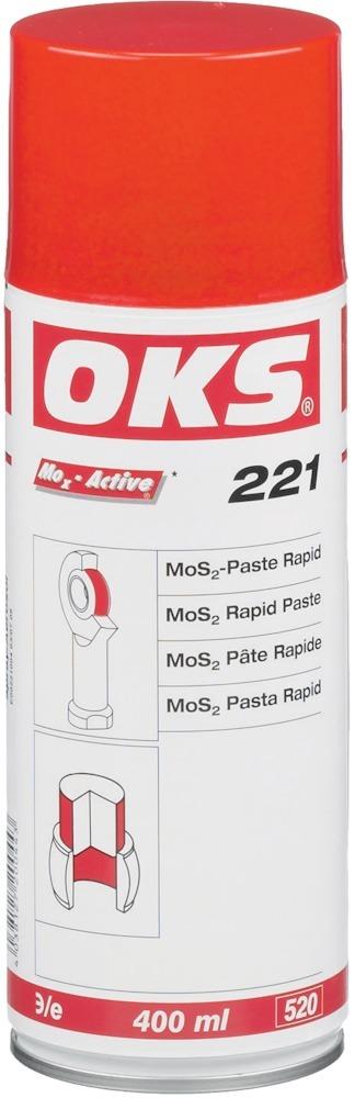 OKS® 221 MoS2-Paste Rapid, Spray 400 ml - erhältlich bei ✭ HUG Technik ✓