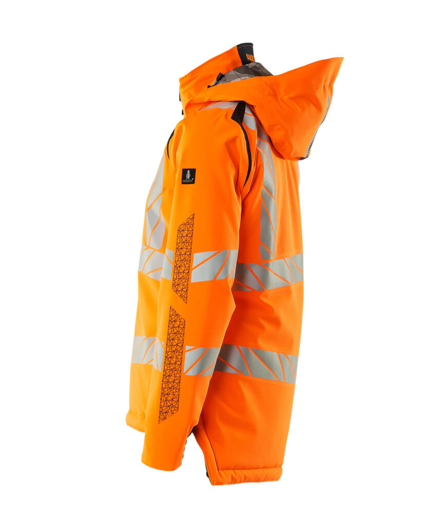 MASCOT® ACCELERATE SAFE Winterjacke  Gr. 2XL, hi-vis orange/schwarzblau - gibt’s bei HUG Technik ✓