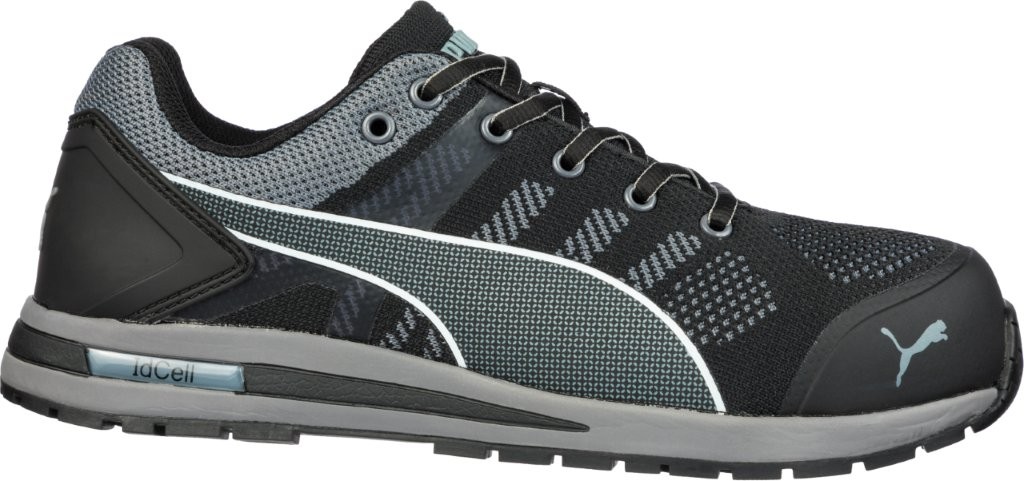 Albatros ELEVATE KNIT BLACK Sicherheitshalbschuh vorne 2.