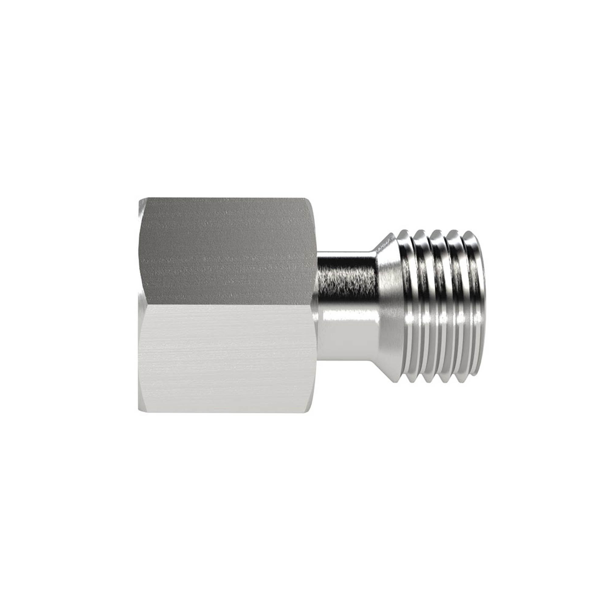 Reduzierung, Rohr-Außen-Ø Zapfen 18 mm, Muffen 15 mm, Edelstahl 1.4571 - erhältlich bei ❣ HUG Technik ✓
