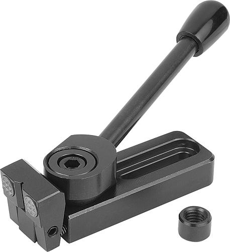 Niederzugspanner rechts A=121,5 40x39, Form: C Stahl - K0034.010015 - bekommst Du bei ★ HUG Technik ✓