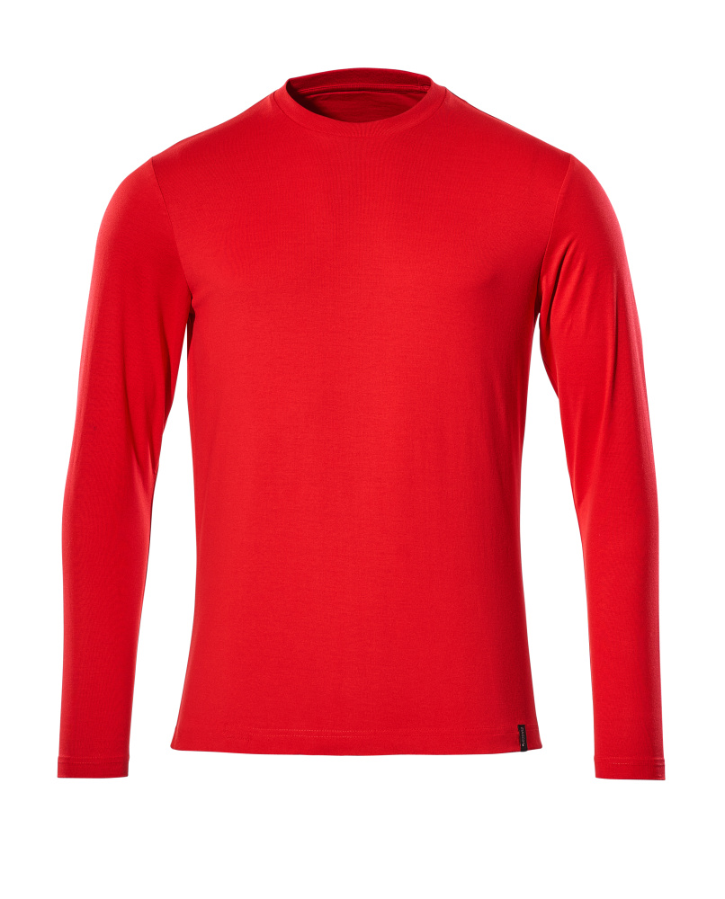 MASCOT® CROSSOVER T-Shirt, Langarm  Gr. 2XL/ONE, verkehrsrot - direkt von HUG Technik ✓