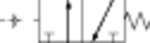 3/2-Wegeventil, pneumatisch, »3A«, monostabil, NC, G 1/4, Durchfluss 1300 l/min - bei HUG Technik ☆