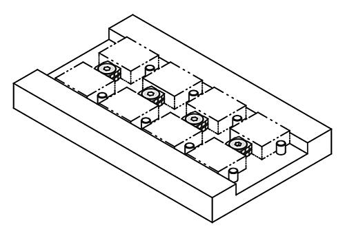 Keilspanner Glatt, Form: A mit Senkschraube M06, L=9,3, Stahl gehärtet und brüniert - K1167.11506 - direkt von HUG Technik ✓