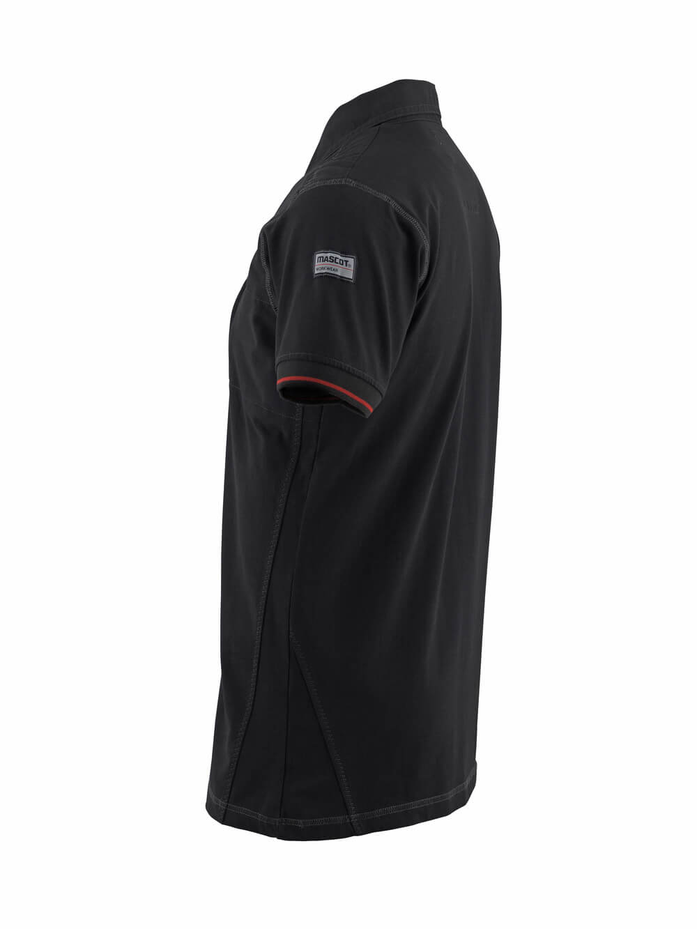 MASCOT® FRONTLINE Polo-Shirt mit Brusttasche »Kreta« Gr. 2XL, schwarz - erhältlich bei ♡ HUG Technik ✓