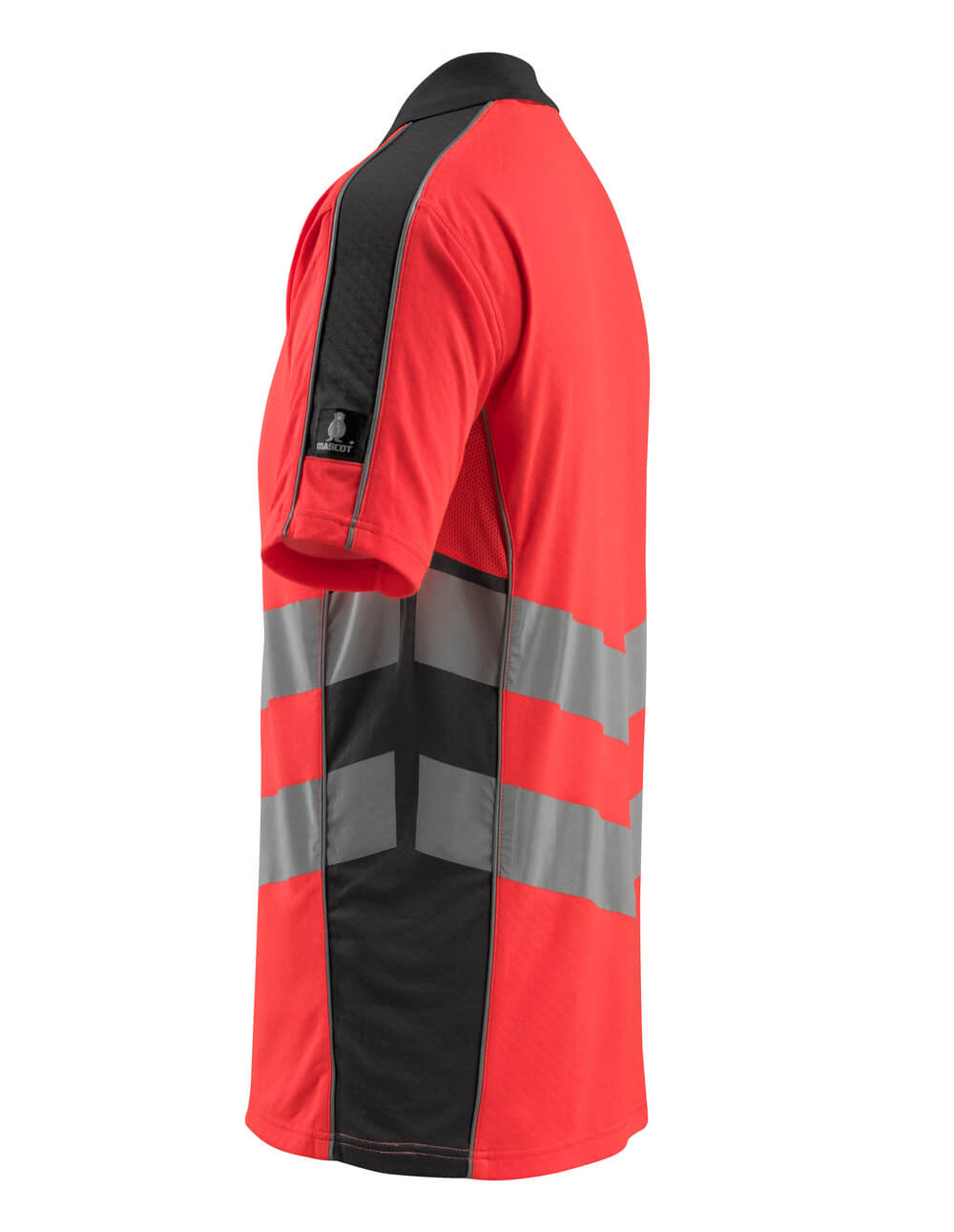 MASCOT® SAFE SUPREME Polo-Shirt »Murton« Gr. 2XL, hi-vis rot/dunkelanthrazit - bekommst Du bei HUG Technik ♡