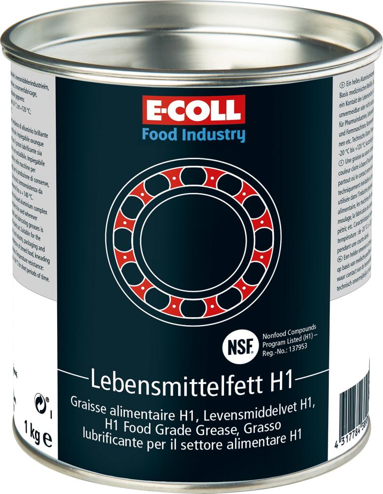 E-COLL EU Lebensmittelfett 1 kg Dose 1kg E-COLL - bekommst Du bei HUG Technik ♡