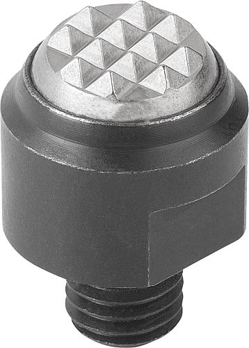 Pendelauflage M08 D1=13, Form:M Vergütungsstahl, Komp:Vergütungsstahl - K0282.908 - erhältlich bei ♡ HUG Technik ✓