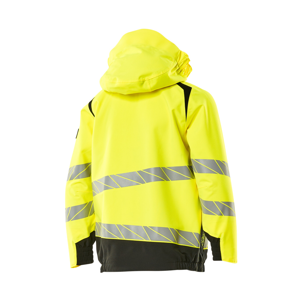 MASCOT® ACCELERATE SAFE Hard Shell Jacke für Kinder  Gr. 104, hi-vis gelb/schwarz - bei HUG Technik ✭