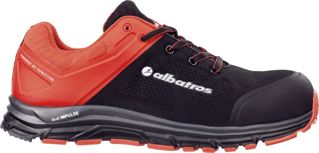 Albatros LIFT RED IMPULSE Sicherheitshalbschuh vorne 1.